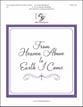 From Heaven Above to Earth I Come Handbell sheet music cover